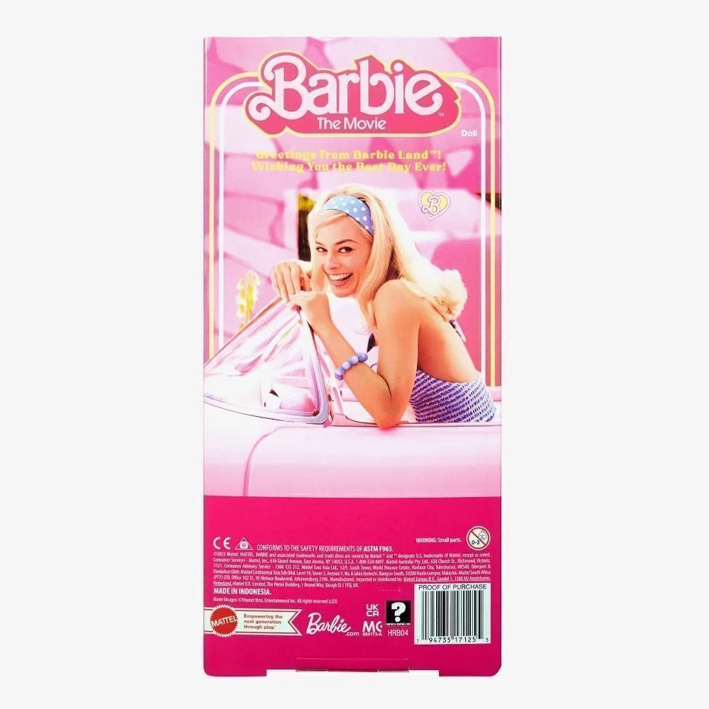 NRFB Mattel, Barbie Signature Inline Skating Barbie from The Movie Doll, NIB NWT - Picture 5 of 5